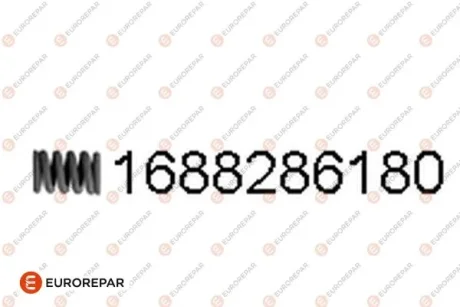 Пружина стискання EUROREPAR 1688286180