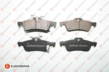 КОЛОДКИ ГАЛЬМ. ЗАДНІ EUROREPAR 1689800680