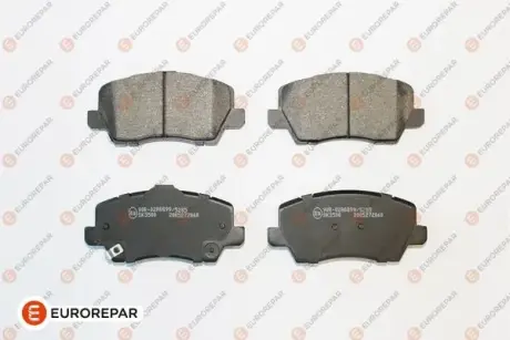 КОЛОДКИ ГАЛЬМ. ПЕРЕД. EUROREPAR 1689807880