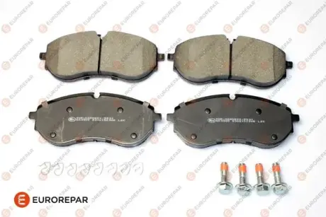 КОЛОДКИ ГАЛЬМ. ПЕРЕД. EUROREPAR 1697650180