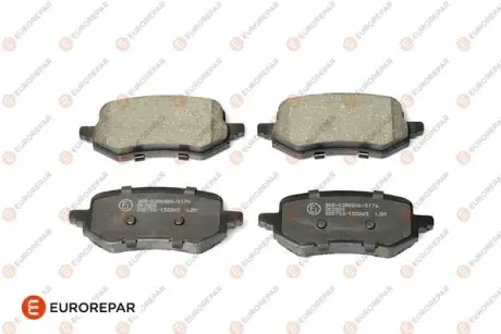 КОЛОДКИ ГАЛЬМ. ЗАДН. EUROREPAR 1697651580