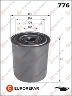 ФІЛЬТР МАСЛЯНИЙ EUROREPAR E149142