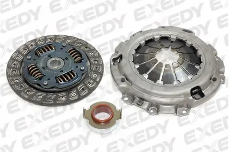 Комплект зчеплення (із підшипником, 215мм) HONDA CIVIC VII, CIVIC VIII, CR-V III, INTEGRA 2.0/2.4 09.01- EXEDY HCK2052