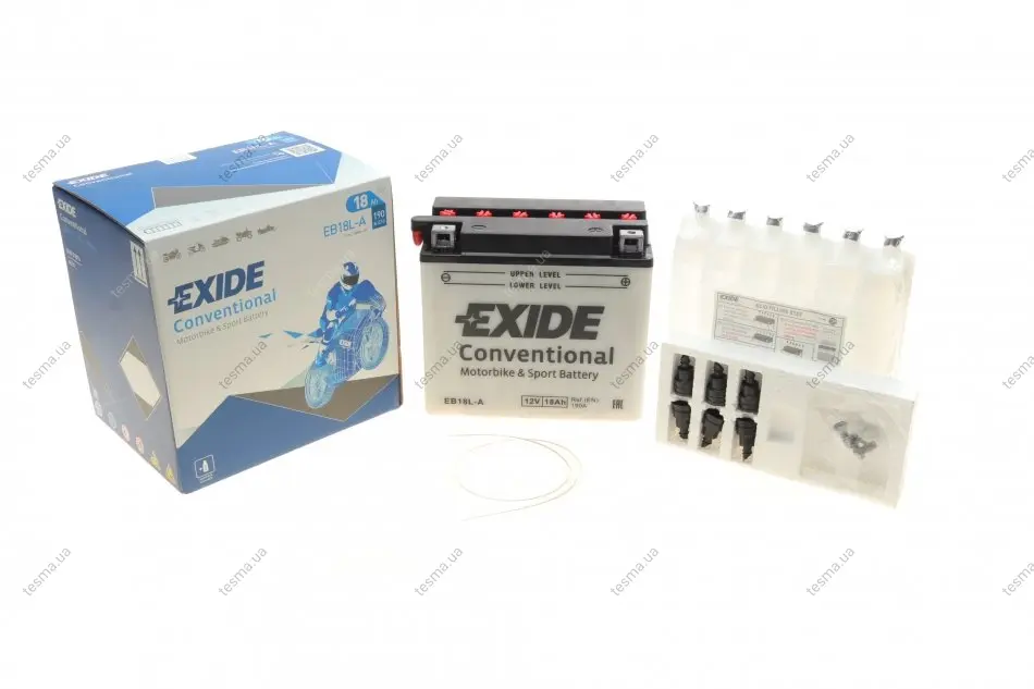 Starter Battery. Батарея стартерна EXIDE EB18LA (фото 1)