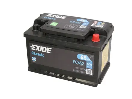 Starter Battery. Батарея стартерна EXIDE EC652