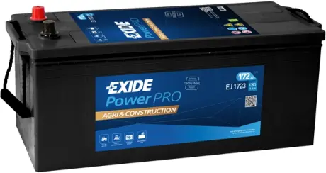 Акумулятор Exide Power PRO 6СТ-172 (1390А) EXIDE EJ1723