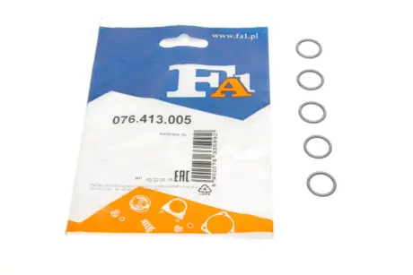 Прокладка радіатора масляного BMW 3 (E90/F30/F80)/5 (E60)/7 (E65/E66/E67) 96-15 N54/N55(к-кт 5шт) FA1 076.413.005