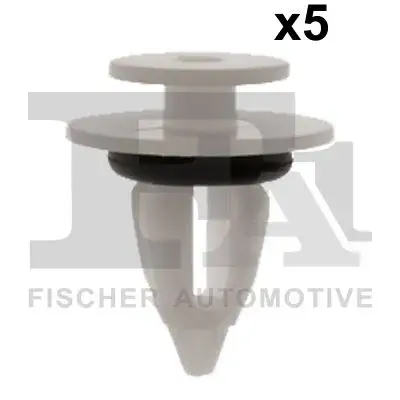 Кліпса кріплення молдингу BMW X5 (E70/F15) 06-18 (біла) (к-кт 5 шт) FA1 10400155 (фото 1)