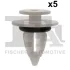 Кліпса кріплення молдингу BMW X5 (E70/F15) 06-18 (біла) (к-кт 5 шт) FA1 10400155 (фото 1)