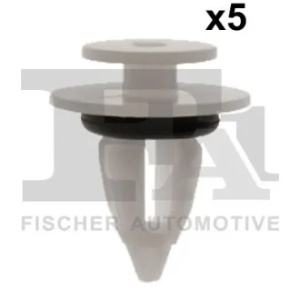 Кліпса кріплення молдингу BMW X5 (E70/F15) 06-18 (біла) (к-кт 5 шт) FA1 10400155