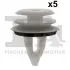 Кліпса кріплення обшивки (к-кт 5 шт) BMW 3 (E90-E92)/5 (E60/F07)/7 (F01-F04)/X5 (E71/E72) 97- FA1 10-40016.5 (фото 1)