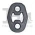 FISCHER VW кріплення глушника SKODA Fabia 99-,Felicia -01 (мат. EPDM) FA1 113716 (фото 1)