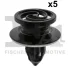 Кліпса кріплення обшивки (к-кт 5шт) Audi A3/A4/Seat Exeo 01-13 FA1 11400245 (фото 1)