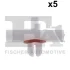 Кліпса кріплення (к-кт 5шт) VW Golf 74-84/Audi 80 72-78 FA1 11400465 (фото 1)