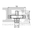 Кліпса кріплення (к-кт 5шт) VW Golf 74-84/Audi 80 72-78 FA1 11400465 (фото 2)