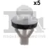 Кліпса кріплення обшивки (к-кт 5 шт) Audi A4 00-08 FA1 11-40102.5 (фото 1)