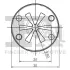 Шайба фіксуюча (к-кт 5шт) VW Caddy II/III/Crafter 30-35/30-50/Golf II/III/IV/V/VI/Jetta II 80- FA1 11-40111.5 (фото 2)