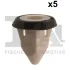 Гайка оббивки дверей VW Caddy 04-/Crafter 17-/T5/T6 03- FA1 11600075 (фото 1)