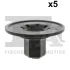 Кліпса кріплення обшивки (к-кт 5шт) VW Passat 06-11 FA1 11700125 (фото 1)