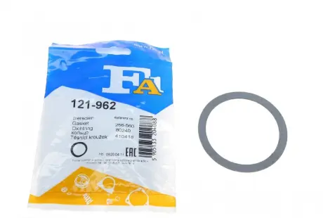 Прокладка труби вихлопної Opel Astra G/Zafira A 2.0/2.2 DTI 98-05 (62.5x76x1.5) (кільце) FA1 121-962