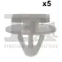 Кліпса кріплення обшивки (к-кт 5 шт) Opel Corsa 00-09 FA1 12-40022.5 (фото 1)