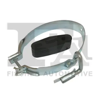 FISCHER OPEL Кронштейн глушника (хомут) ASTRA F (T92) 1.4-2.0 92- (OE - 856293,856308,90128514,90543614,96081952) (мат. метал+гума) FA1 129903