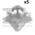 Кліпса кріплення обшивки (к-кт 5шт) Citroen Jumpy 07- FA1 21-40038.5 (фото 1)