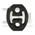 FISCHER FIAT кріплення глушника Palio,Stilo ALFA ROMEO 146/156 (мат. EPDM) FA1 333723 (фото 1)