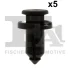 Кліпса кріплення обшивки (к-кт 5шт) Nissan Pathfinder/Qashqai/X-Trail 05- FA1 72300035 (фото 1)