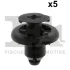 Кліпса кріплення (к-кт 5 шт) Subaru Legacy 09-/Impreza 00- FA1 72300045 (фото 1)