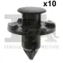 Кліпса кріплення (к-кт 10шт) Nissan/Mitsubishi/Renault FA1 75-30005.10 (фото 1)