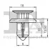 Кліпса кріплення (к-кт 5шт) Toyota/Citroen/Renault/Tesla/Nissan FA1 75-30006.5 (фото 2)