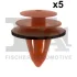 Кліпса кріплення (к-кт 5шт) Nissan Qashqai 06- FA1 75400055 (фото 1)