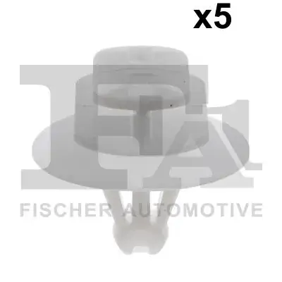 Кліпса кріплення (к-кт 5шт) Renault Kangoo 97-/Megane 02- FA1 75400105 (фото 1)