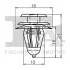 Кліпса кріплення (к-кт 5шт) Toyota Camry 86-/Hilux 97-/Land Cruiser 84- FA1 77400145 (фото 2)