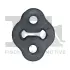 FISCHER MAZDA кріплення глушника 323 -98, 626 -05, MX3/MX5 -98 FIAT Marea 96-, HONDA Accord -98FORD KIA -02 (мат. EPDM) FA1 783701 (фото 1)