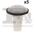 Кліпса кріплення (к-кт 5шт) Hyundai i10 13-/i20 14-/Kia Rio III 11- FA1 79600025 (фото 1)
