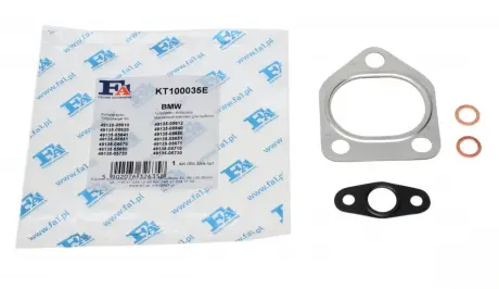 FISCHER BMW К-т прокладок турбокомпресора 1 (E81) 120 d 04-, 3 (E90) 320 d 04-, 3 Touring (E91) 318/320 d 04- FA1 KT100035E