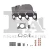 Комплект прокладок турбіни VW Golf VI 09-14. SKODA RAPID (NH3) 12-15. SEAT IBIZA IV (6J) 15-17. AUDI A3 (8P1) 10-12 FA1 KT111180 (фото 1)