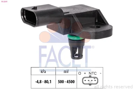 Датчик абсолютного давления FACET 103241