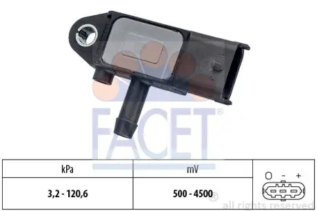 Датчик абсолютного тиску (MAP) FACET 103273