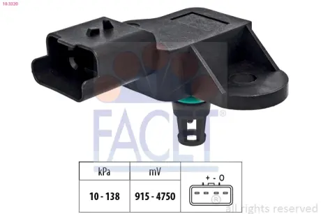 Датчик давления воздуха FACET 103320