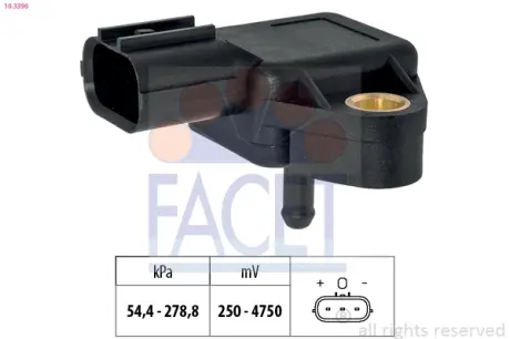Датчик давления воздуха FACET 103396