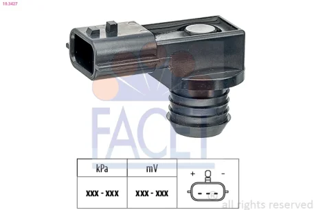 Датчик давления в тормозной системе FACET 103427