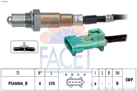 Автозапчасть FACET 108246