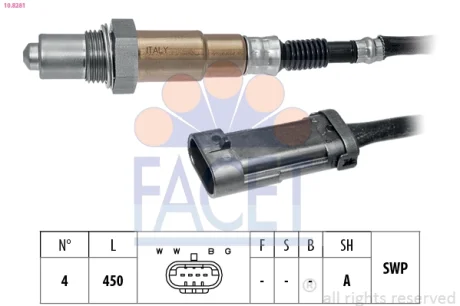 Автозапчасть FACET 108281