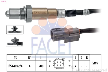 Автозапчасть FACET 108515