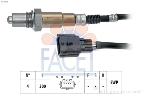 Автозапчасть FACET 108612
