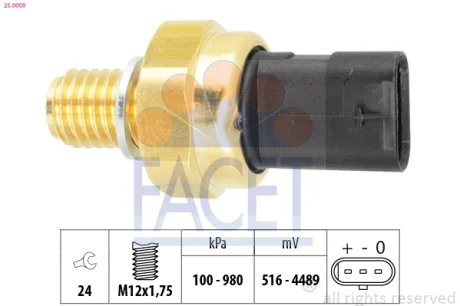 Датчик давления FACET 250009