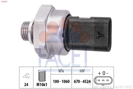 Автозапчасть FACET 250015